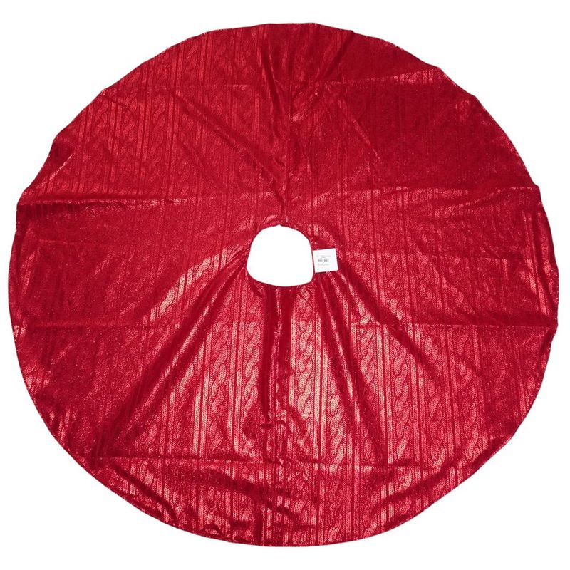 Falda para Árbol de Navidad Roja