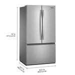 Refrigerador French Door Acero Antihuella 31 Pies Cubicos