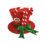 Sombrero Rojo con Decoración