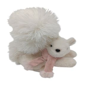 Ardilla Color Crema con Rosado