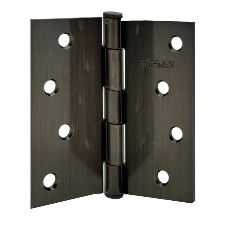 Bisagra tipo Libro Latón Antiguo 3 Pzas