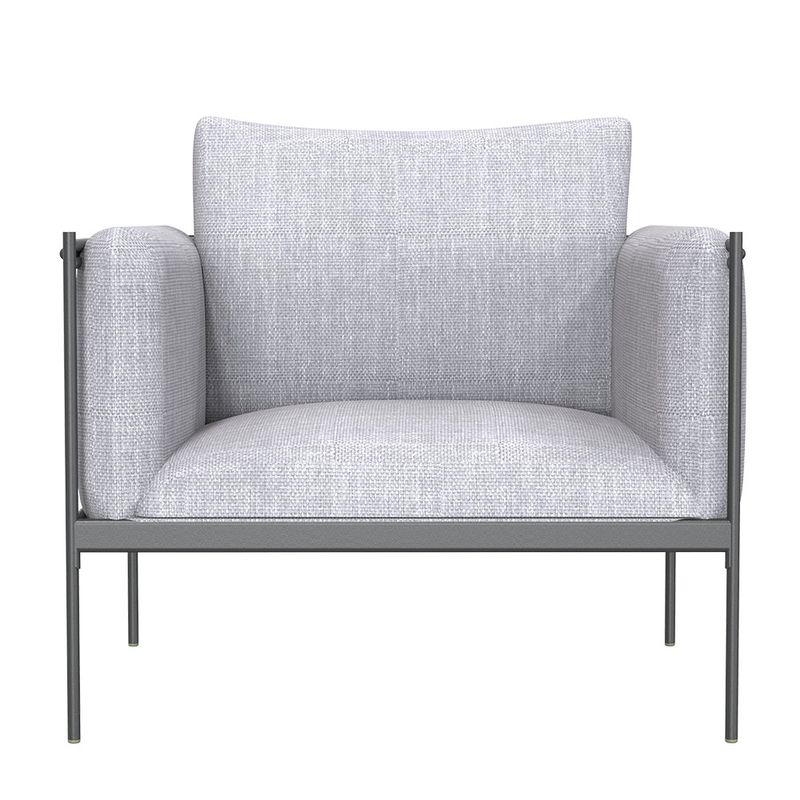 Set de Jardín Levo de Acero para 2 Personas Color Gris