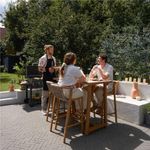 Mesa Jardín Alta Cerámica Gaia 4 Personas