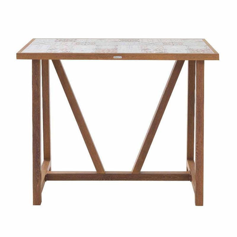 Mesa Jardín Alta Cerámica Gaia 4 Personas