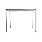 Pérgola de Acero y Aluminio Horali Color Gris Antracita de 297 x 297 Cm