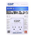 Protector De Picos 2 Salidas Para Electrodomésticos 1800W - Cdp