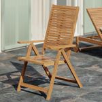 Sillón de Jardín Multiposición Solaris II de Acacia Color Madera