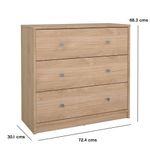 Gavetero Mary Café Claro