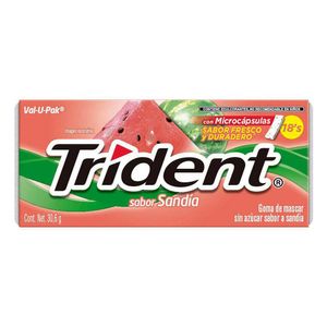 Goma de Mascar Trident Sabor Sandía sin Azúcar con Microcápsulas