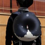 Bolsón Diseño De Dona Nave En El Espacio - Zoy Zoii