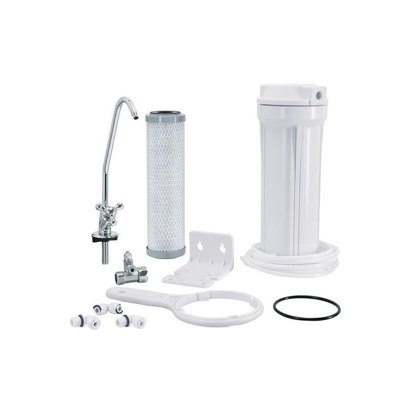 Filtro de Agua Bajo Tarja con Carbón Activado