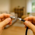 Conector Coaxial RG59 de Rosca Metálico
