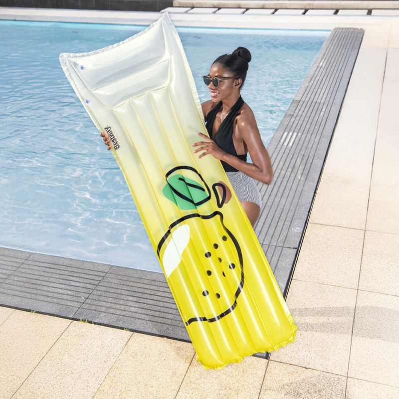 Colchoneta en Forma de Limón Exprimido