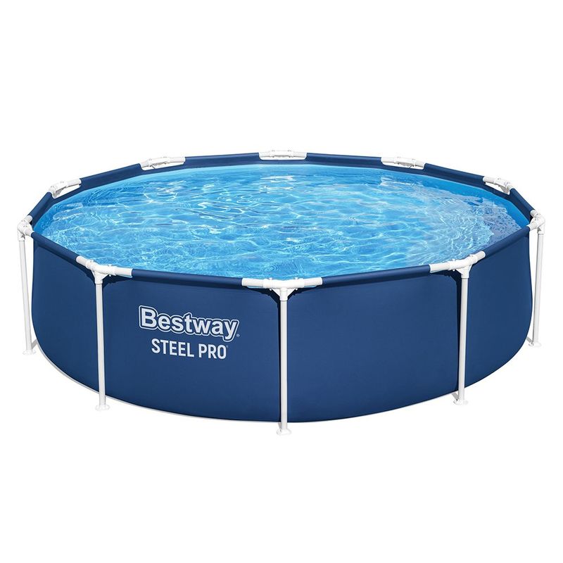 Set de Piscina Steel Pro Redonda