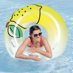 Flotador Inflable de Dona Diseño Fresh Squeezed Lemon