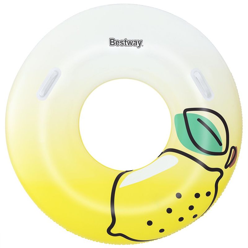 Flotador Inflable de Dona Diseño Fresh Squeezed Lemon