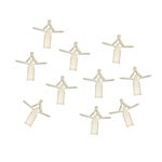 Tarugo Mariposa de Plástico 3/8x1 Plg Set 10 Pzas