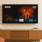 Combo Smart Tv Led 4K 50 Plg + Televisor Led Básico HD 32 Plg