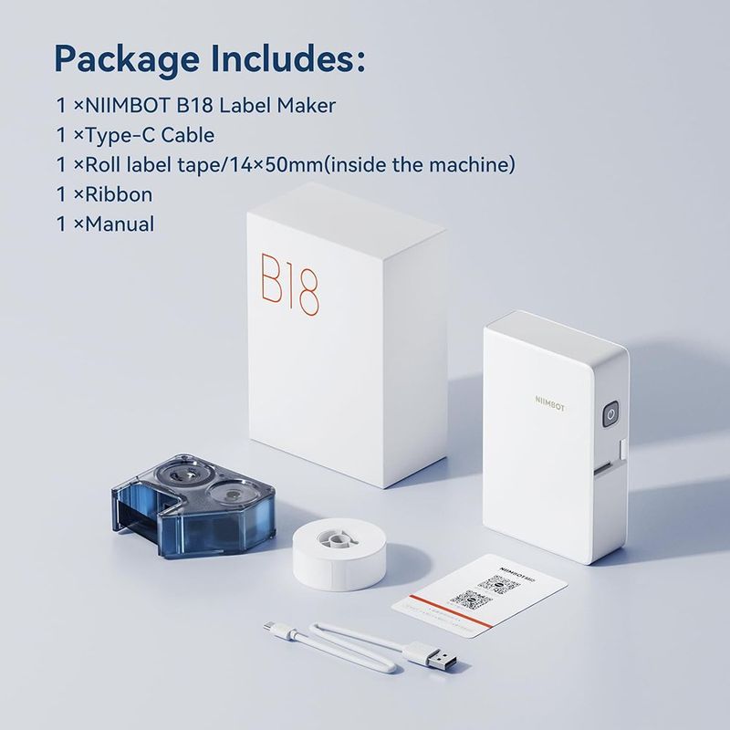 Impresora Portátil de Etiquetas N1 Transferencia Térmica