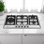 Placa de Cocina Whirpool Cooktop a Gas 5 Hornillas de 30 Plg