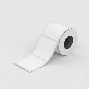 Etiquetas Térmicas 385 Uds Blanco 80 × 80 Mm