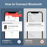 Impresora Portátil de Etiquetas Térmica B21S Pro Negra