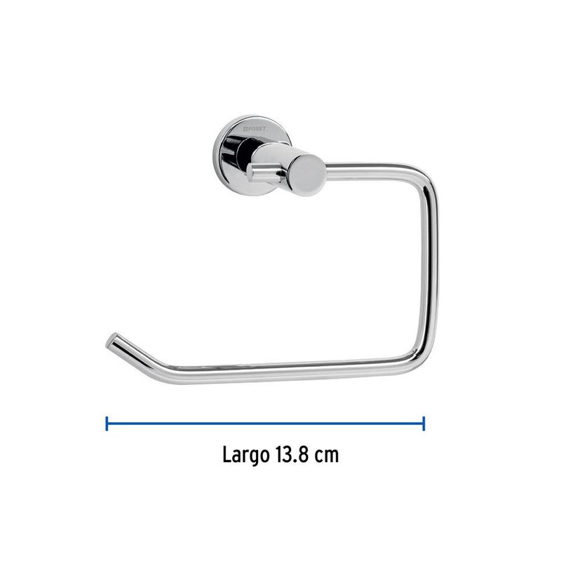 Portarollo de Papel Higiénico Cromado Element