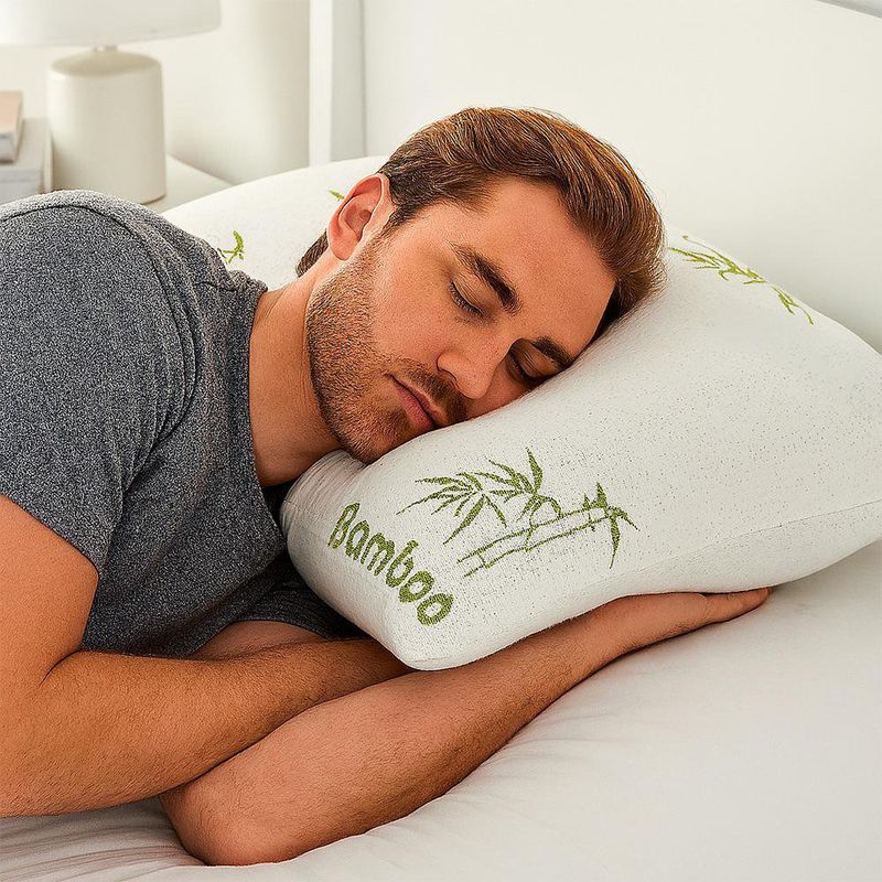 Almohada de Bambú Down Alternative Estándar