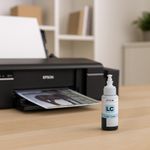 Botella de Tinta Epson T673520 Color Cian Claro de 70 mL