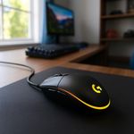 Mouse para Juegos Lightsync 6 Botones Negro G203