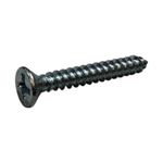 Tornillo Phillips Galvanizado Cabeza Plana 6 x 1 Plg Set 100