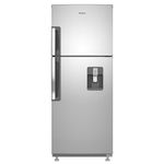 Refrigerador Top Mount de 9 Pie³ con Dispensador de Agua Color Gris