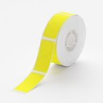 Etiquetas Térmicas Circulares 205 Uds Amarillo 14 x 80 Mm