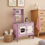 Cocina De Madera Rosa - Koala Kids