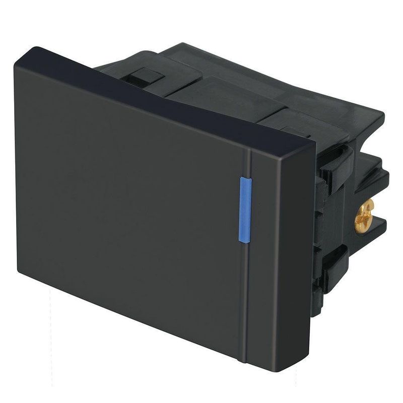 Interruptor Sencillo 3 Vías Sencillo Negro - Volteck