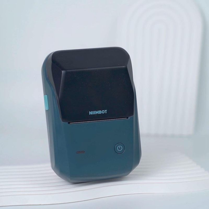 Impresora Portátil de Etiquetas Térmica Niimbot B1 Azul