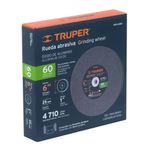 Piedra Esmeril De 6 Plg Grano 60 X 1 - Truper