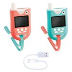 Par de Walkie Talkies con Video 10x5x3 Cm