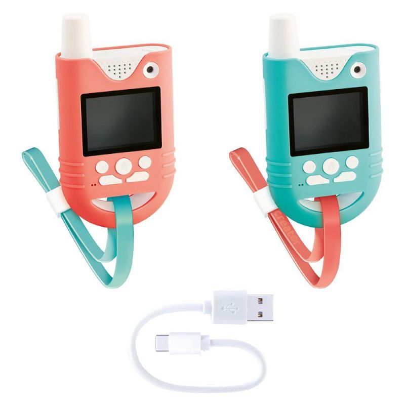 Par de Walkie Talkies con Video 10x5x3 Cm