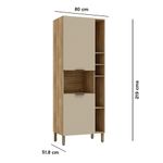 Mueble de Cocina para Microondas y Despensa