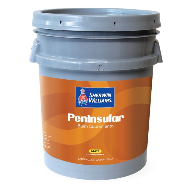Pintura Peninsular Mate Trébol de la Suerte para Exterior e Interior 5 Gal