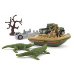 Set de Vehículo Hitch & Haul Crocodile Country