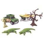 Set de Vehículo Hitch & Haul Crocodile Country