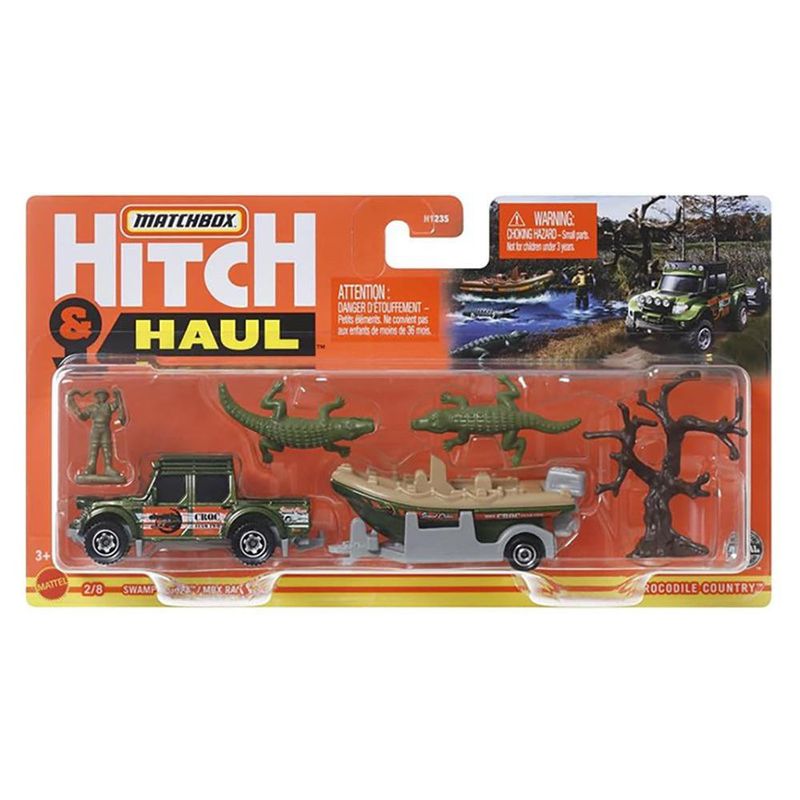 Set de Vehículo Hitch & Haul Crocodile Country