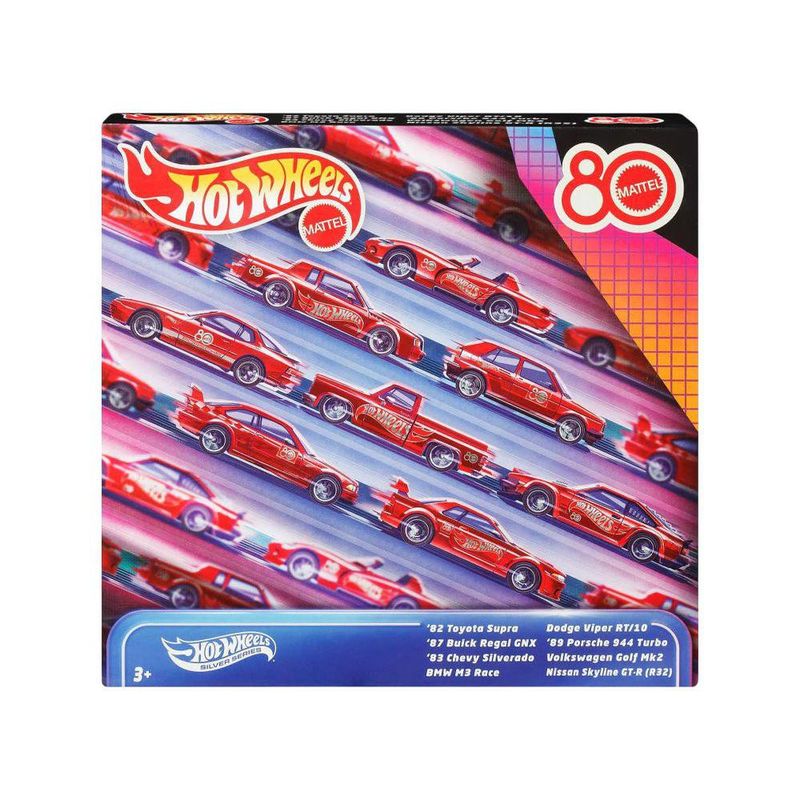 Set de Vehículos Hot Wheels Multipack 80 Años