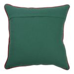 Cojín Navideño con Rostro de Santa Claus en Relieve