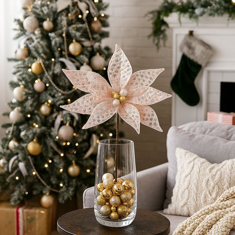 Pascua Decorativa con Brillos y Textura