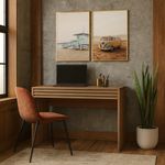 Escritorio con Gaveta Café