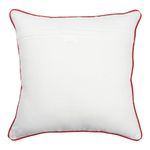 Cojín Decorativo Navideño con Pickup Rojo y Paisaje