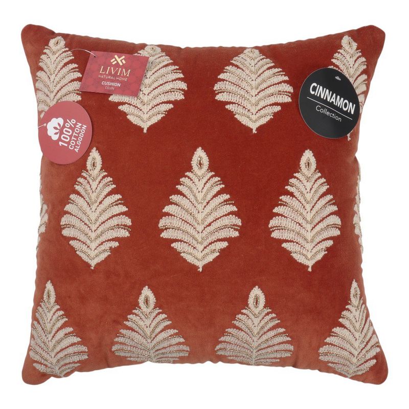 Cojín Decorativo Navideño Naranja